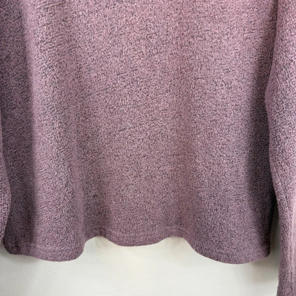 KÜHL Alfpaca Fleece Pullover Large Purple Quarter Zip Hiking Gorpcore Sherpa